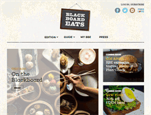 Tablet Screenshot of blackboardeats.com